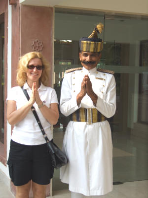 Doorman at The Trident, Agra